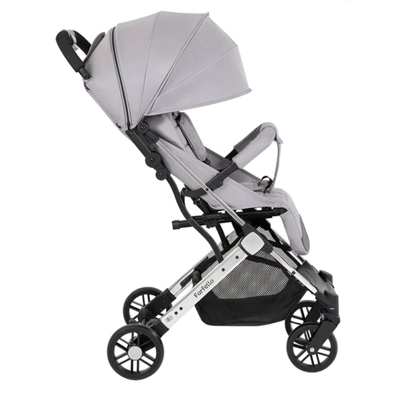 Коляска прогулочная Farfello Comfy Go Comfort Chrome Shiny Grey Chrome/Блестящий серый - 4
